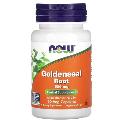 Raíz de sello de oro, 500 mg, 50 cápsulas vegetales de NOW Foods NOW Foods NOW-04690 Sistema inmunitario salud.bio