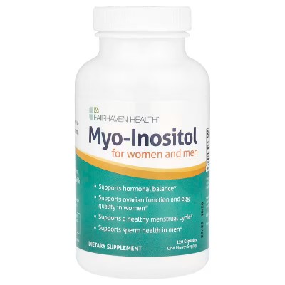Mioinositol, 120 cápsulas de Fairhaven Health Fairhaven Health FHH-00075 Vitamina B salud.bio