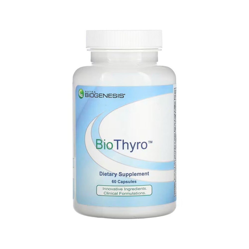 BioThyro 60 cápsulas de Nutra BioGenesis Nutra BioGenesis NBG-10217 Tiroides salud.bio