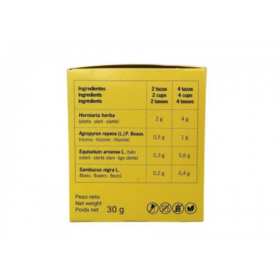 Herbensurina RENAL 20 ó 40 sobres de Deiters DEITERS  Bienestar urinario. Ayuda en el bienestar urinario. salud.bio