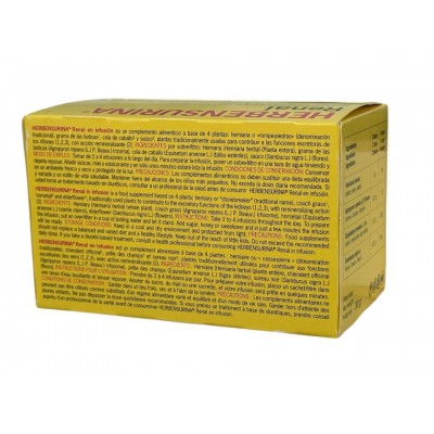 Herbensurina RENAL 20 ó 40 sobres de Deiters DEITERS  Bienestar urinario. Ayuda en el bienestar urinario. salud.bio