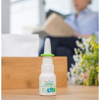 Spray nasal Descongestionante con AE BIO 15 ml de Puressentiel  Puressentiel Laboratorios  3401097183190 Sistema respiratório...
