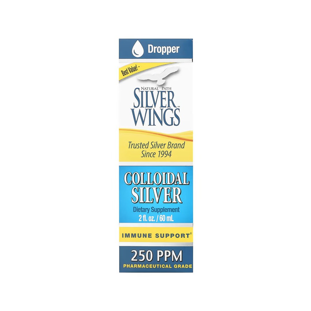 Silver Wings (Plata Coloidal 250PPM) 60ml de Natural Path Natural Path Silver Wings NSW-11011 Oligoelementos salud.bio