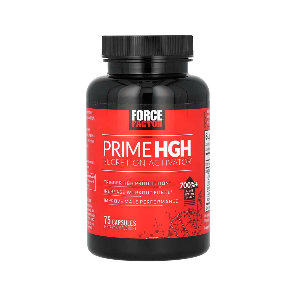 Activador de la secreción de HGH principal, 75 cápsulas de Force Factor Force Factor FOA-01453 Suplementos Deportivos (Comple...