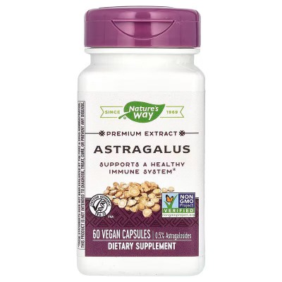 Astrágalo, 60 cápsulas veganas de Nature's Way Nature`s Way NWY-15383 Sistema inmunitario salud.bio