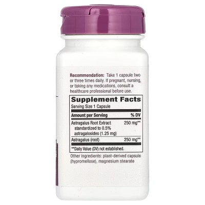 Astrágalo, 60 cápsulas veganas de Nature's Way Nature`s Way NWY-15383 Sistema inmunitario salud.bio