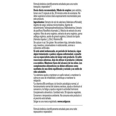 Ultimate Calma NOCHE - 30 Cápsulas vegetales de Solgar SOLGAR SOL-00918 Estados emocionales, ansiedad, estrés, depresión, rel...