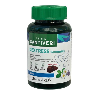 DEXTRES 60 Gummies masticables (Bienestar emocional) de Santiveri Santiveri  SAN-04776 Estados emocionales, ansiedad, estrés,...