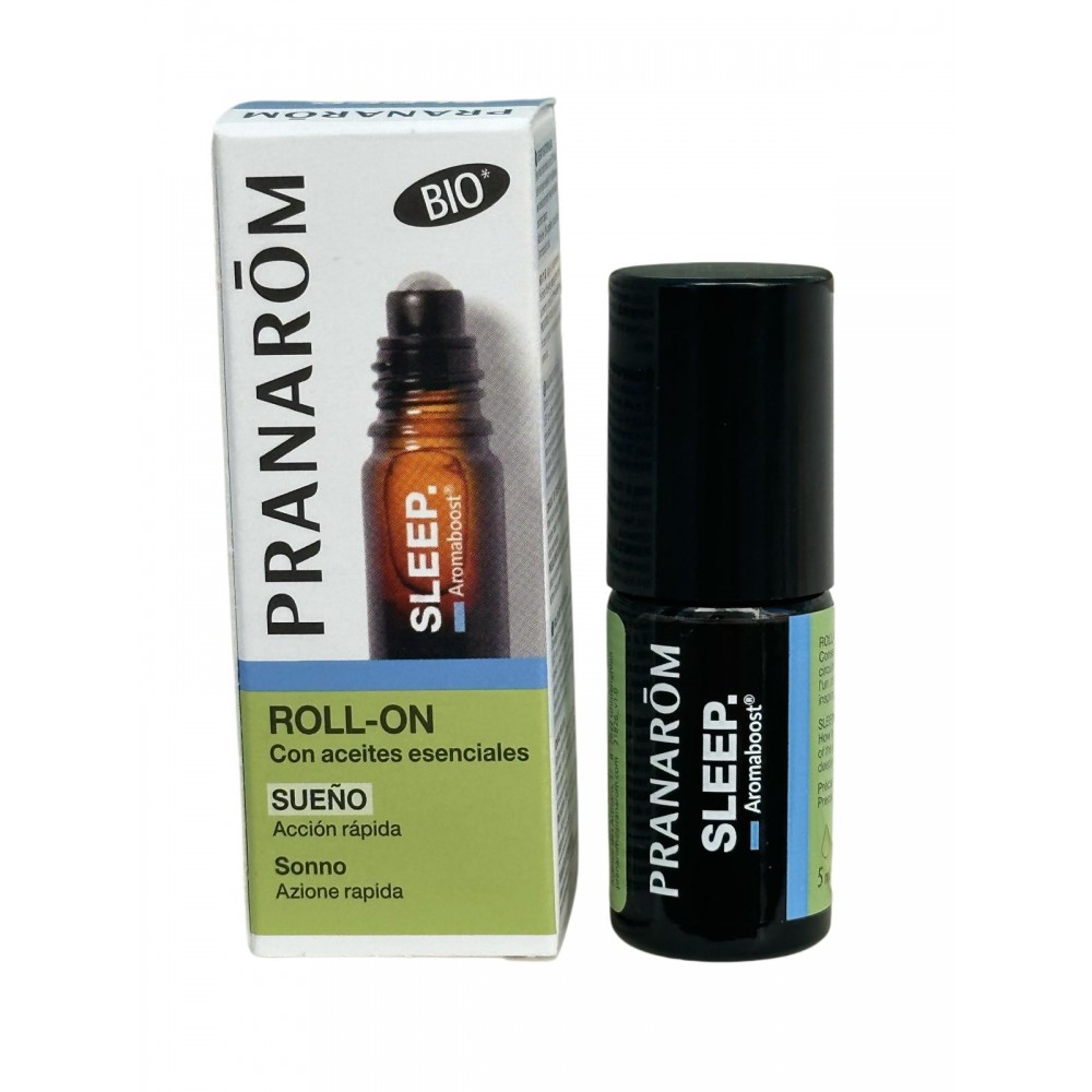Roll-on sleep BIO Aceites esenciales SUEÑO de Pranarôm Pranarom PRA-55805 Aceites esenciales uso topico salud.bio