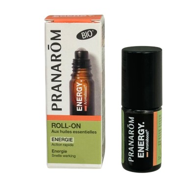 Roll-on energy BIO Aceites esenciales ENERGIA de Pranarôm Pranarom PRA-55809 Cansancio, fatiga, astenia primaveral salud.bio