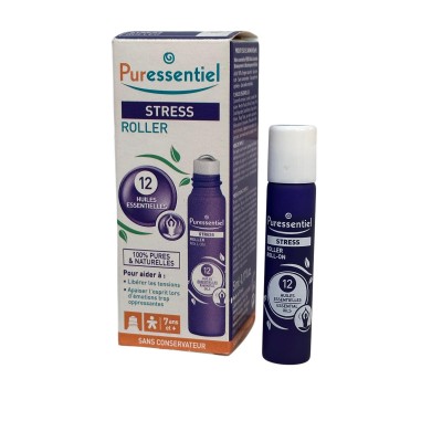 Puressentiel roll-on SOS Antiestrés  Puressentiel Laboratorios  3401546259551 Estados emocionales, ansiedad, estrés, depresió...