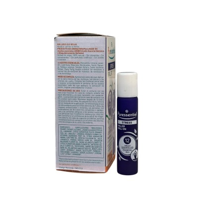 Puressentiel roll-on SOS Antiestrés  Puressentiel Laboratorios  3401546259551 Estados emocionales, ansiedad, estrés, depresió...