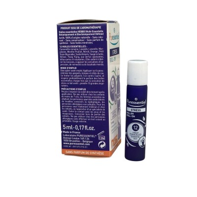 Puressentiel roll-on SOS Antiestrés  Puressentiel Laboratorios  3401546259551 Estados emocionales, ansiedad, estrés, depresió...