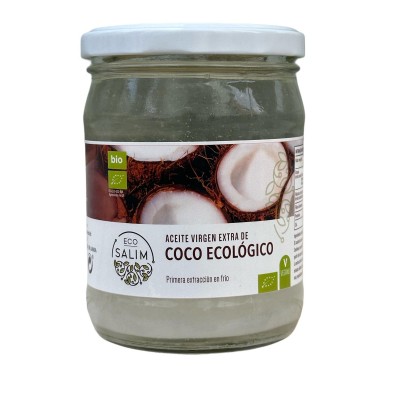 Aceite de Coco BIO 430ml 400g de Eco-SALIM ECO-SALIM SAL-00293 Aceites naturales salud.bio