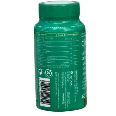 Opticir (Ayuda tu circulación y piernas cansadas) 60 cápsulas de Herbora Herbora HER-H21201 Sistema circulatorio salud.bio