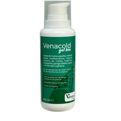 VENACOLD GEL BIO 200ml Piernas cansadas de Herbora Herbora HER-H21203 Sistema circulatorio salud.bio