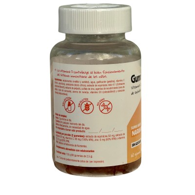 Gummies Defensas 60 gummies de 2,5 g de Herbora Herbora HER-H21010 Sistema inmunitario salud.bio