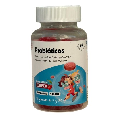 Probióticos Gummies 30 gummies de 5 gr de Herbora Herbora HER-H21009 Ayudas aparato Digestivo salud.bio