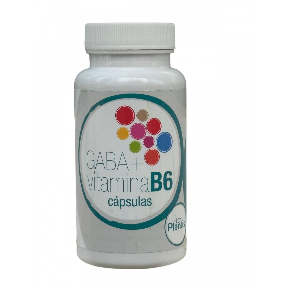 GABA + VITAMINA B6 en 60 cápsulas de PLANTIS Artesania Agrícola PLA-038347 Estados emocionales, ansiedad, estrés, depresión, ...