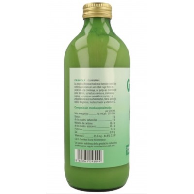 Graviola en zumo (Guanabana) 500ml de Plantis Artesania Agrícola 083030 Alimentación salud.bio
