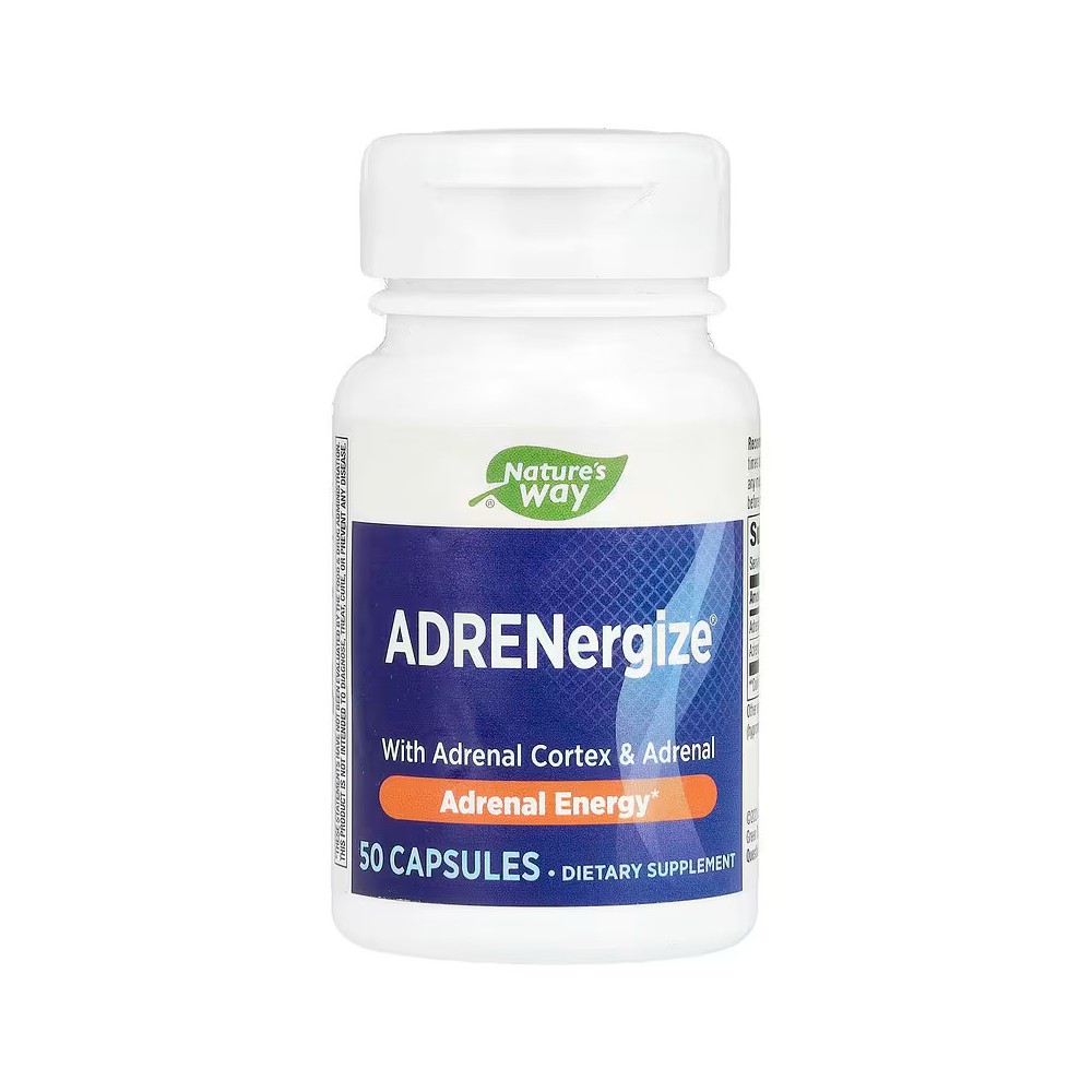 ADRENergize, energía suprarrenal, 50 cápsulas de Nature's Way Nature`s Way EMT-04085 Cansancio, fatiga, astenia primaveral sa...