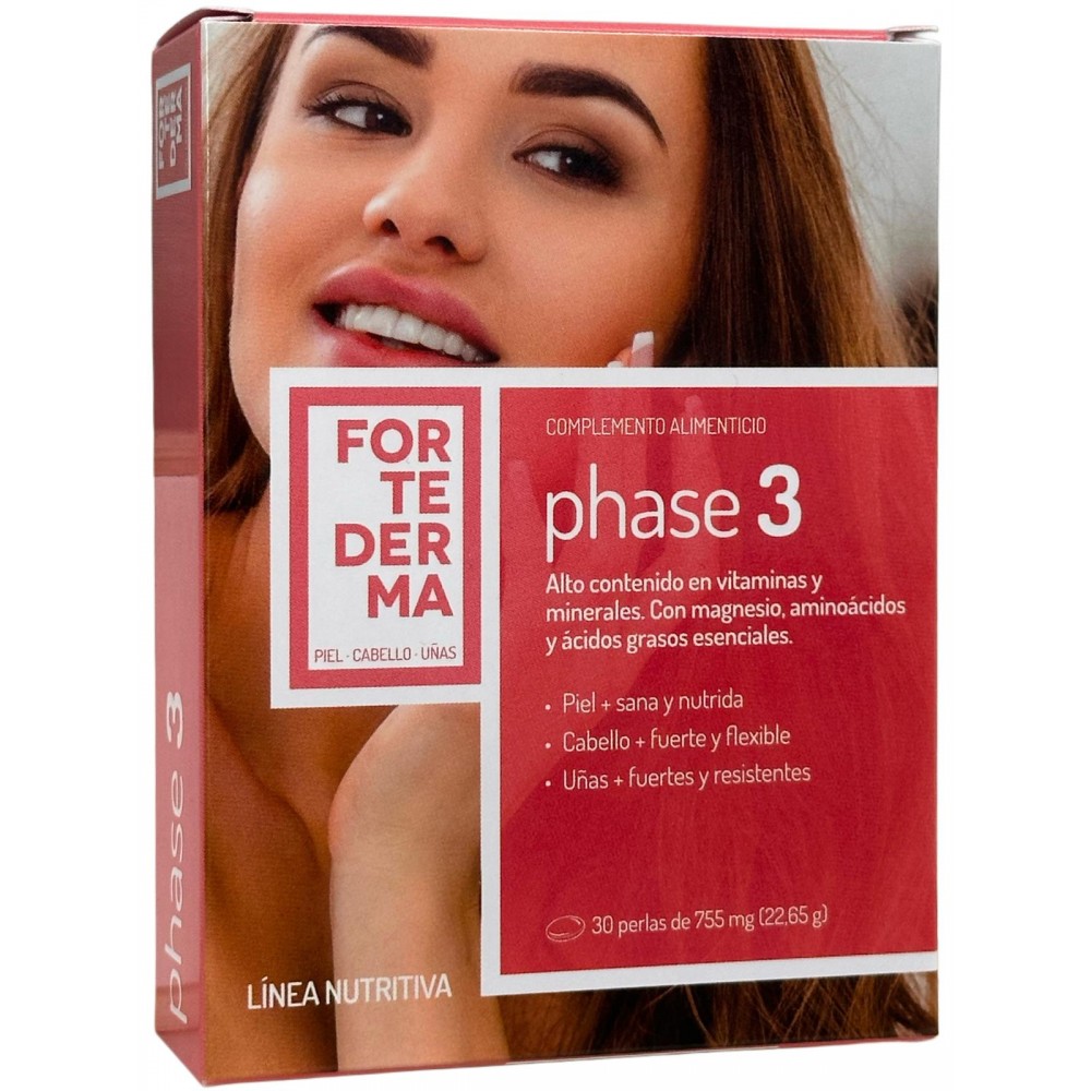 Phase 3 en 30 Perlas (Piel, cabello, uñas) de Herbora Herbora H10401 Piel, Cabello y Uñas, Complementos y Vitaminas salud.bio