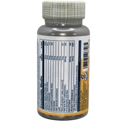 Methyl B Complex 50 (Vitaminas B Activadas) en 60 Cápsulas Vegetales de Solaray SOLARAY SOL-96726 Vitamina B salud.bio