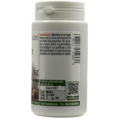 Citrato de Zinc + Vitamina C natural de Manabios Manabios MAN-37155 Vitamina C salud.bio