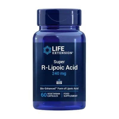 Super R-Lipoico Acido (R-Lipoic Acid) 240mg de Life Extension Life Extension LIF-297137 Complementos Alimenticios (Suplemento...