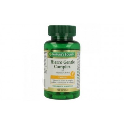 HIERRO GENTLE COMPLEX con VITAMINA C de Nature's Bounty NATURE´S BOUNTY 71548 Vitaminas y Minerales salud.bio