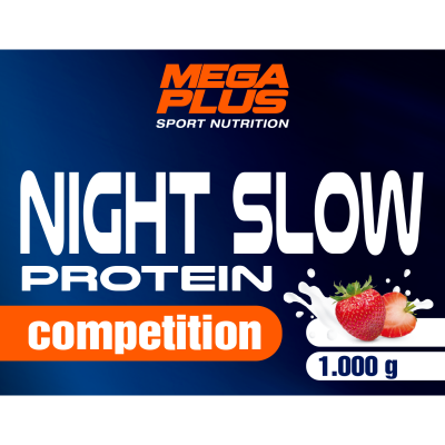 Night Slow Caseina (Proteina lenta) de Megaplus Megaplus 9400501001628 Proteinas salud.bio