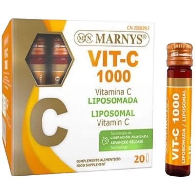 Vitamina C 1000mg liquida liposomada de Marnys Marnys MAR-00839 Vitaminas y Multinutrientes salud.bio