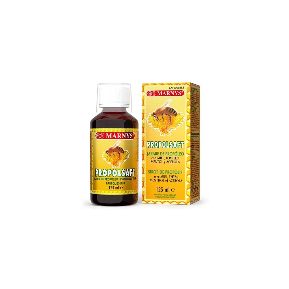 PROPOLSAFT Jarabe de propóleo 125ml de MARNYS Marnys MN619 Sistema inmunitario salud.bio