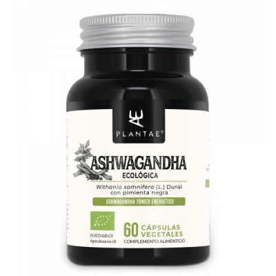Ashwagandha + (BIO) KSM66 Pimienta Negra de Anastore Bio Anastore  Estados emocionales, ansiedad, estrés, depresión, relax sa...