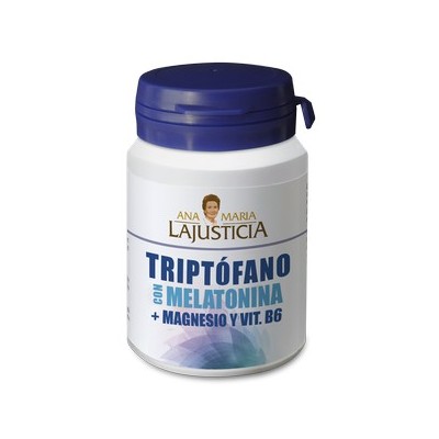 Triptófano con Melatonina + Magnesio y Vitamina B6 de Ana Maria la Justícia Ana Maria LaJusticia 38167 Suplementos Minerales...