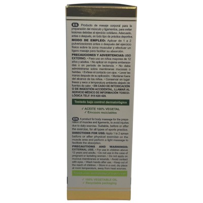 Artohelp Masaje Deportivo 50ml Spray de Marnys Marnys MN337 Articulaciones, Huesos, Tendones y Musculos, componen el Aparato ...