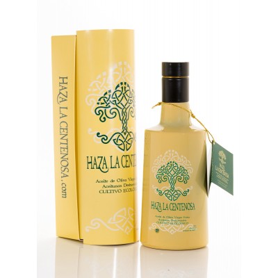 AOVE Aceite Oliva Virgen Extra BIO Picual deshuesadas 500ml Haza la Centenosa ECO 05 Aceites para cocinar, condimentar o aliñ...