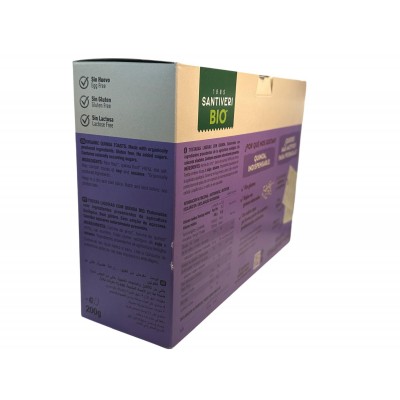 Tostadas Crujientes BIO de QUINOA 200gr de Santiveri Santiveri  SAN-03398 Alimentación salud.bio