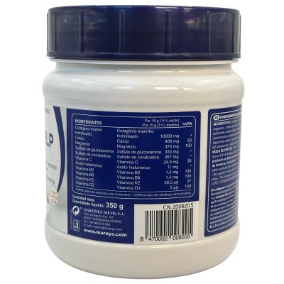 Artrohelp Marine (Colágeno Marino) 350g. de Marnys Marnys MNP802 Articulaciones, Huesos, Tendones y Musculos, componen el Apa...