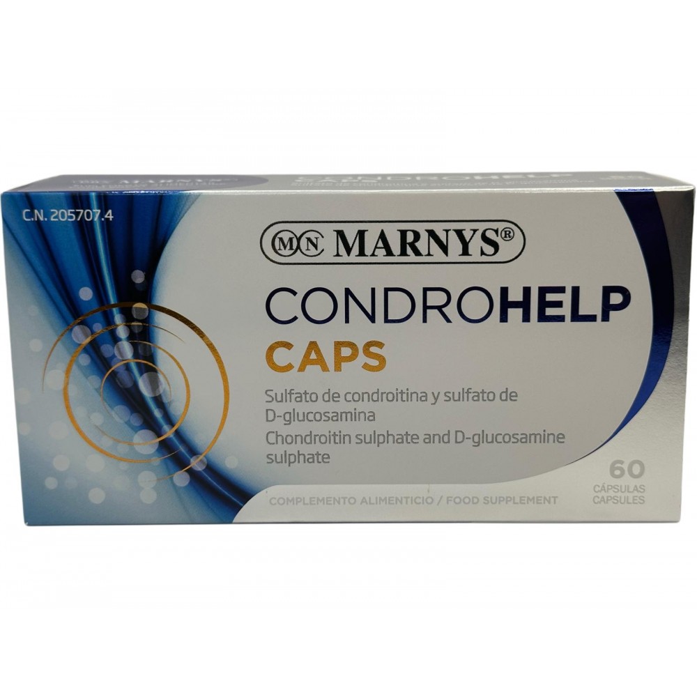 Condrohelp CAPS 60 Cápsulas de Marnys Marnys MN830 Articulaciones, Huesos, Tendones y Musculos, componen el Aparato Locomotor...