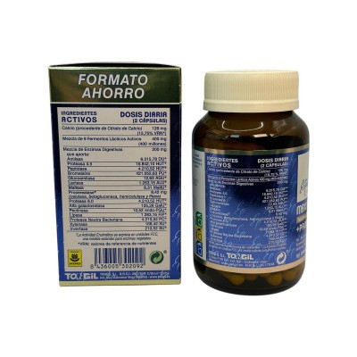 Maxi Enzimas con Probióticos 80 cápsulas de Estado Puro de Tongil Tongil M48 Ayudas aparato Digestivo salud.bio