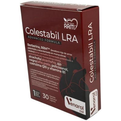 Colestabil LRA Advanced formula (ayuda a tu colesterol) 30 cápsulas de herbora Herbora HER-H21103 Ayudas niveles Colesterol y...