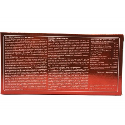 Lipohelp (Ayuda tu colesterol y trigliceridos) 60 cápsulas de Marnys Marnys MN105A Ayudas niveles Colesterol y Trigliceridos ...