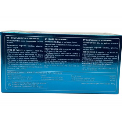 OMEGAMAR 1200MG (Omega 3) 60 perlas de Marnys Marnys MN500 Sistema cardiovascular salud.bio