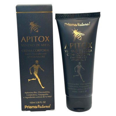 Apitox crema 100ml (Frio/Calor) con Veneno de abeja de Prisma Natural Prisma natural PRI-04316 Articulaciones, Huesos, Tendon...