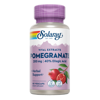 POMEGRANATE 200mg 60 Cápsulas Vegetales de Solaray SOLARAY SOLA-37590 Antioxidantes salud.bio