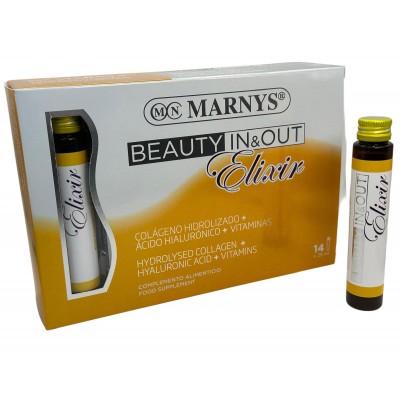 Beauty Elixir In & Out 14 Viales de Marnys Marnys MNV449 Nutricosmética salud.bio