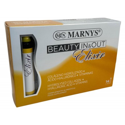 Beauty Elixir In & Out 14 Viales de Marnys Marnys MNV449 Nutricosmética salud.bio