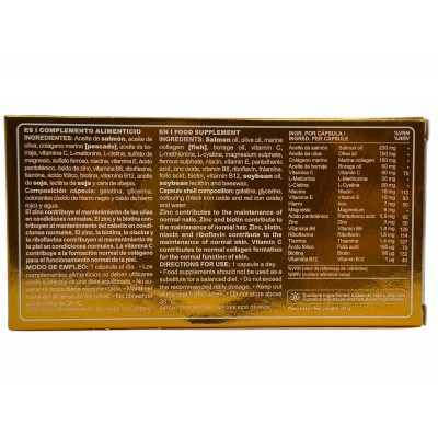 Beauty In & Out 30 Cápsulas de Marnys Marnys MN449 Nutricosmética salud.bio