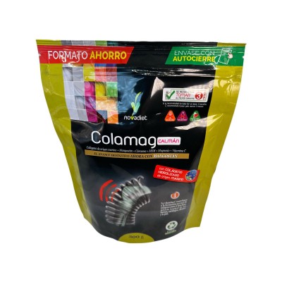 Colamag Calmán 300gr FORMATO AHORRO (DoyPack) de NovaDiet Novadiet NOV-53043 Articulaciones, Huesos, Tendones y Musculos, com...